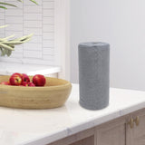 Maxbell Microfiber Cleaning Cloth Microfiber Towels Roll for Housheold Bar Tableware Gray