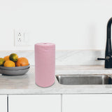 Maxbell Microfiber Cleaning Cloth Microfiber Towels Roll for Housheold Bar Tableware Pink