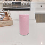 Maxbell Microfiber Cleaning Cloth Microfiber Towels Roll for Housheold Bar Tableware Pink