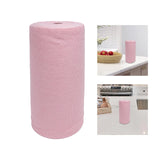 Maxbell Microfiber Cleaning Cloth Microfiber Towels Roll for Housheold Bar Tableware Pink