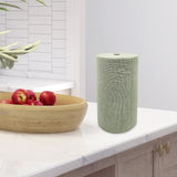 Maxbell Microfiber Cleaning Cloth Microfiber Towels Roll for Housheold Bar Tableware Green