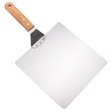 Maxbell 10 inch Stainless Steel Pizza Peel Portable Baking Tools Pizza Transfer Tool