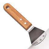 Maxbell 10 inch Stainless Steel Pizza Peel Portable Baking Tools Pizza Transfer Tool