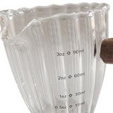 Maxbell Small Milk Mug with Scale 3oz High Temperature Resistant for Restaurant Cafe