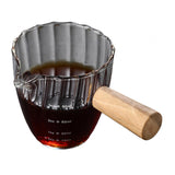 Maxbell Small Milk Mug with Scale 3oz High Temperature Resistant for Restaurant Cafe