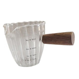 Maxbell Small Milk Mug with Scale 3oz High Temperature Resistant for Restaurant Cafe