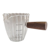 Maxbell Small Milk Mug with Scale 3oz High Temperature Resistant for Restaurant Cafe