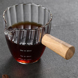 Maxbell Small Milk Mug with Scale 3oz High Temperature Resistant for Restaurant Cafe