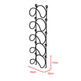 Maxbell Towel Holder Display Shelf Wrought Iron Wine Rack for Household Bathroom Bar