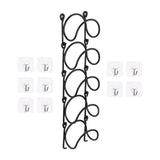 Maxbell Towel Holder Display Shelf Wrought Iron Wine Rack for Household Bathroom Bar