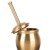 Maxbell Mortar and Pestle Set Copper Spice Grinder for Spice Spice Grinding Crushing