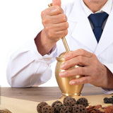 Maxbell Mortar and Pestle Set Copper Spice Grinder for Spice Spice Grinding Crushing