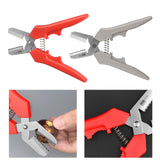 Maxbell Chestnuts Clip Multifunctional Manual Stainless Steel Chestnuts Shell Opener red