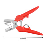 Maxbell Chestnuts Clip Multifunctional Manual Stainless Steel Chestnuts Shell Opener red