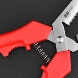 Maxbell Chestnuts Clip Multifunctional Manual Stainless Steel Chestnuts Shell Opener red