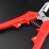 Maxbell Chestnuts Clip Multifunctional Manual Stainless Steel Chestnuts Shell Opener red