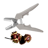 Maxbell Chestnuts Clip Multifunctional Manual Stainless Steel Chestnuts Shell Opener grey