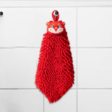 Maxbell New Year Hanging Hand Towels Soft Chenille Towels for Apartment Home Kitchen Male