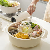 Maxbell Divided Serving Tray Food Storage Organizer for Chips and Dip Snacks without Lid