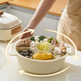 Maxbell Divided Serving Tray Food Storage Organizer for Chips and Dip Snacks without Lid