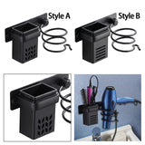 Maxbell Hair Dryer Holder Hair Dryer Bracket Skin Cares Household Hair Tool Organizer Style A