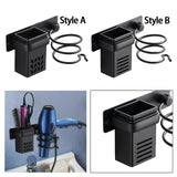 Maxbell Hair Dryer Holder Hair Dryer Bracket Skin Cares Household Hair Tool Organizer Style A