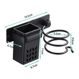 Maxbell Hair Dryer Holder Hair Dryer Bracket Skin Cares Household Hair Tool Organizer Style A