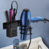 Maxbell Hair Dryer Holder Hair Dryer Bracket Skin Cares Household Hair Tool Organizer Style B