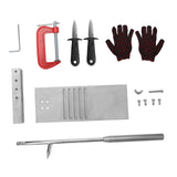 Maxbell Oyster Shucker Tool Set Scallop Oysters Opener Tools for Seafood Stores Home