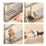 Maxbell Oyster Opener Tools Oysters Shucker Tool for Seafood Stores Party Restaurant