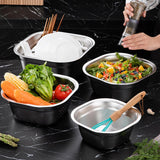 Maxbell Kitchen Strainer Washing Stainless Steel Colander for Spaghetti Fruits Pasta