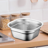 Maxbell Kitchen Strainer Washing Stainless Steel Colander for Spaghetti Fruits Pasta