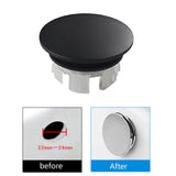 Maxbell Sink Overflow Vanity Ring Sink Overflow Ring for Bathtub Bathroom Wash Basin