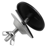 Maxbell Kitchen Sink Hole Cover Durable Kitchen Accessory 1.97inch Faucet Hole Cover Black