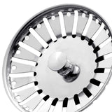 Maxbell Kitchen Sink Strainer Sink Plug Fastly Flow and Effective Catcher Sink Stopper 78mm