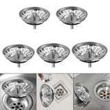 Maxbell Kitchen Sink Strainer Sink Plug Fastly Flow and Effective Catcher Sink Stopper 78mm
