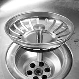 Maxbell Kitchen Sink Strainer Sink Plug Fastly Flow and Effective Catcher Sink Stopper 78mm