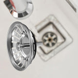 Maxbell Kitchen Sink Strainer Sink Plug Fastly Flow and Effective Catcher Sink Stopper 79mm