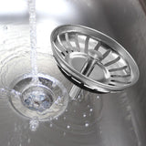 Maxbell Kitchen Sink Strainer Sink Plug Fastly Flow and Effective Catcher Sink Stopper 80mm