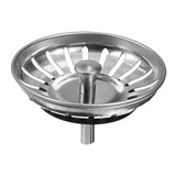 Maxbell Kitchen Sink Strainer Sink Plug Fastly Flow and Effective Catcher Sink Stopper 82mm