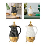 Maxbell Thermal Coffee Carafe Portable 34oz Beverage Pitcher for BBQ Camping Holiday Black