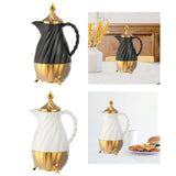 Maxbell Thermal Coffee Carafe Portable 34oz Beverage Pitcher for BBQ Camping Holiday Black