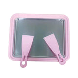 Maxbell Instant Ice Cream Maker Ice Cream Rolled Machine for Gelato Sorbets Pink