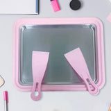 Maxbell Instant Ice Cream Maker Ice Cream Rolled Machine for Gelato Sorbets Pink