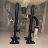 Maxbell Undermount Sink Bracket Adjustable Stable Sink Support for Kitchen Washbasin 25cm to 35cm