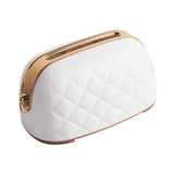 Maxbell Tissue Holder Built in Spring Inside Stylish Non Slip Tissue Cover for Hotel White