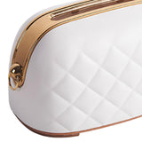 Maxbell Tissue Holder Built in Spring Inside Stylish Non Slip Tissue Cover for Hotel White