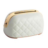 Maxbell Tissue Holder Built in Spring Inside Stylish Non Slip Tissue Cover for Hotel Green