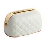 Maxbell Tissue Holder Built in Spring Inside Stylish Non Slip Tissue Cover for Hotel Green