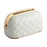 Maxbell Tissue Holder Built in Spring Inside Stylish Non Slip Tissue Cover for Hotel Green